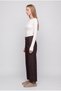 Long Sleeve Fingerless Boat Neck Basic Badi - 3