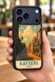 حافظة مقاومة للصدمات متوافقة مع هاتف iPhone 18 Pro Max مع حماية للكاميرا بنمط كايزر