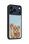 حافظة مقاومة للصدمات متوافقة مع هاتف iPhone 18 Pro مع حماية للكاميرا بنمط Lion Cub - 3
