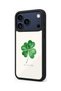 حافظة مقاومة للصدمات متوافقة مع هاتف iPhone 18 Pro مع حماية للكاميرا بنمط البرسيم - 4