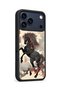 حافظة مقاومة للصدمات متوافقة مع هاتف iPhone 18 Pro Max مع حماية للكاميرا بنمط الحصان - 3