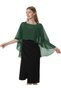 womens Chiffon Cape001 Pashmina Shawl - 2