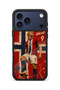 iPhone 18 Pro Max Compatible Haaland Patterned Shockproof Case with Camera Protection - 2