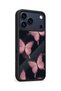 حافظة مقاومة للصدمات متوافقة مع هاتف iPhone 18 Pro مع تصميم KelebekMotifi وحماية للكاميرا - 3