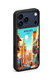 iPhone 18 Pro Max Compatible Ankara Patterned Shockproof Case with Camera Protection - 5