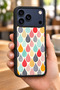حافظة مقاومة للصدمات متوافقة مع هاتف iPhone 18 Pro مع حماية للكاميرا بنمط مزخرف