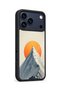 حافظة مقاومة للصدمات متوافقة مع هاتف iPhone 18 Pro مع حماية للكاميرا بنمط Snowy Mountain - 3
