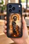 حافظة مقاومة للصدمات متوافقة مع هاتف iPhone 18 Pro مع حماية للكاميرا بنمط سبارتا
