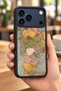 حافظة مقاومة للصدمات متوافقة مع هاتف iPhone 18 Pro مع حماية للكاميرا بنمط أطلس