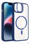 Ilkestor iPhone 11 Remim Lens Cover with Magsafe Stand (10622) - Navy Blue - 2