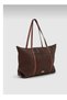 Women's Parachute Fabric Striped Shopper Bag - 2