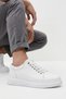 Zrj535 Ultra Comfort Elastic Men's Casual Shoes - White - 5