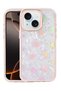 Ilkestor Newface iPhone 14 Lumi Patterned Cover (15115) - Pink