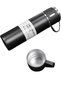 Thermos set 3-piece cup set heat resistant black stainless steel vacuum - 5