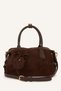 Women's Suede Shoulder Bag H7225Axns