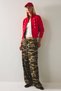 Cotton Loose Fit Long Sleeve Half Turtleneck Zippered Napoleon Cardigan I2409Ax26Au - 2