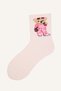 Teddy Bear Patterned 5-Piece Cotton Long Socks for Girls I5736A8Ns - 3