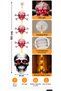 Halloween LED Hanging Skull Decoration, 60CM - 2