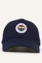 Fenerbahçe Emblem Cotton Gabardine Cap Hat for Boys I9596A826Wn - 5