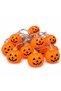 Halloween Pumpkin String Lights, 12PCS Jack-O’-Lantern Decorative Lights
