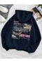 Unisex Men/Women Colorful Great Custom Printed Cotton Oversize Hooded Sweatshirt