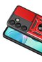 Samsung Galaxy S26 Compatible Pars Lens Ring Silicone Case - Red - 2