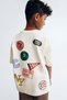Oversized printed cotton T-shirt - 2