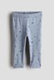 Printed cotton leggings