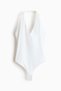 Sculpting halterneck thong body