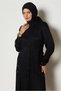 Tie-Fastened Satin Jacquard Tunic 47139