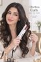 BEAUTY Professional Hair Straightener, White Wide Plate Flat Iron, Digital Adjustable Temperature Salon Styling Tool for Smooth Hair - 3