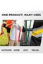 CLX Resistance Band with Loops, Fitness Band for Home Exercise and Full Body Workouts, Portable Gym Equipment - 6