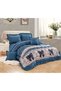 Comforter Set 4 Piece Single Size Elegant Bedspread Includes Comforter, Bedsheet, Pillow Sham, Decor
