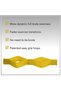 CLX Thin Resistance Bands 25 Yard Bulk Roll in Dispenser Box, Yellow - 8