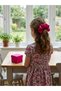 Pink Satin Elastic Hair Tie (1 Piece)