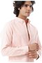 Mens Candy Stripes Pattern Turn Down Collar Modern - 4