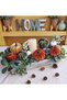 16pcs Pumpkin Fall Decorations Artificial Faux Velvet Pumpkins Decor Pumpkins for Fall Wedding Table Decorations - 7