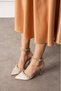 Ten Saten Stone Women's Evening Dress Shoes - 2