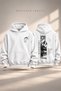 Mountain and Nature Printed 3 Thread Hooded Sweatshirt with Kangaroo Pocket - 6