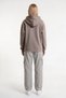 Women's Hooded 3-Thread Fleece Zippered Sweatshirt Jacket - 4