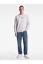 Three Threaded Yarns, Comfortable Fit, Crew Neck, Printed Sweatshirt