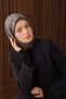 وشاح فيلورا بتصميم تجريدي بلون النيلي - 3