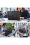 متوافق مع حافظة MacBook Air مقاس 13 بوصة 2020، باللون الأسود الكريستالي - 6