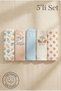Women's Bato 5-Piece Cotton Bikini Panties Set-Mixed Colors - 3