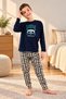 Boys' Premium Cotton Winter Regular Fit Long Sleeve Pajama Set - 3
