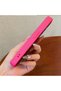 iPhone 14 Compatible Pink Red Silicone Heart Pattern Case Shockproof Camera Protection - 5