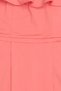 Women Solid Short Sleeve Playsuit, Peach - 5