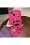 iPhone 14 Plus Compatible Pink Red Silicone Heart Pattern Case Shockproof Camera Protection