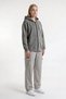 Women's Hooded 3-Thread Fleece Zippered Sweatshirt Jacket - 2