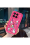Mi 15 Compatible Pink Red Silicone Snoopy Pattern Case Shockproof Camera Protection - 3